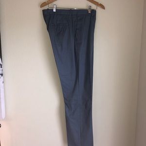 Portfolio Slim Fit Flat Front No-Iron Dress Pants